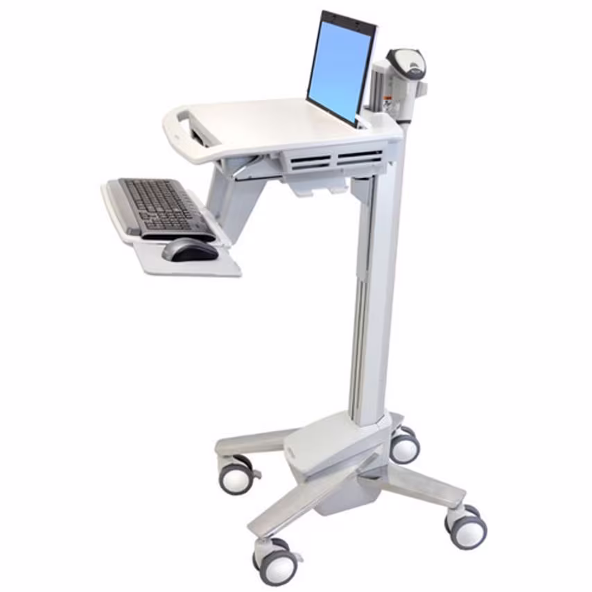 Ergotron Styleview Emr Laptop Cart, Sv40 - Cart For Notebook / Keyboard / Mouse