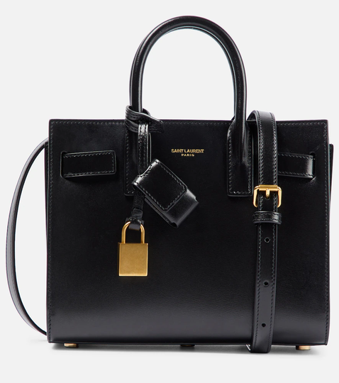 Sac De Jour Nano leather tote