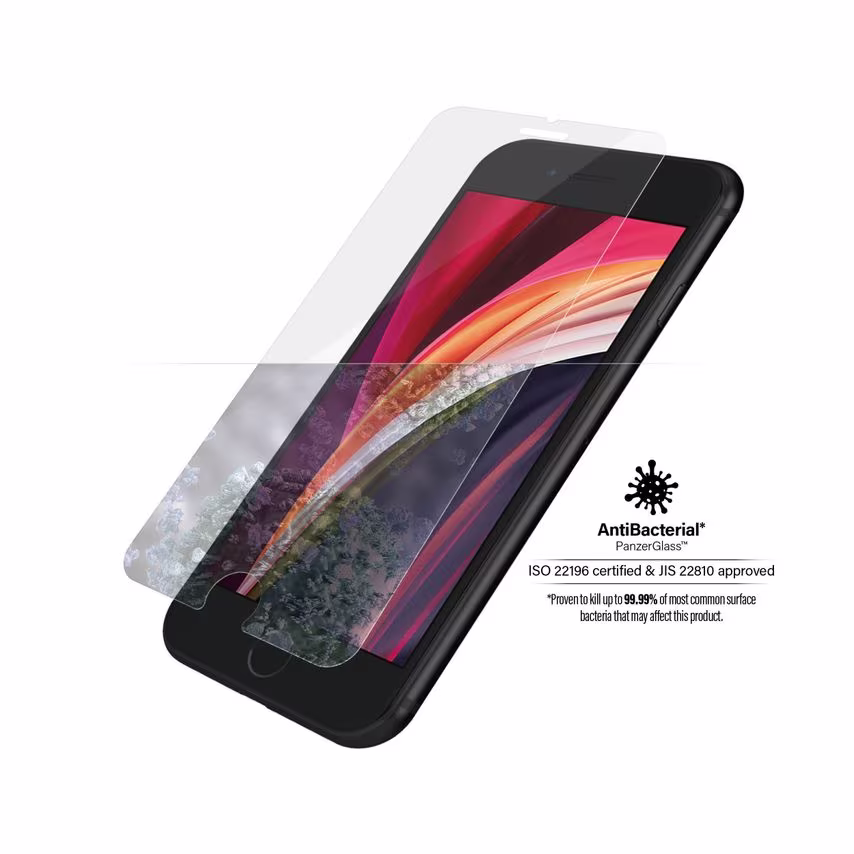 Panzer Glass Screenprotector Iphone Se 2020- you get 15