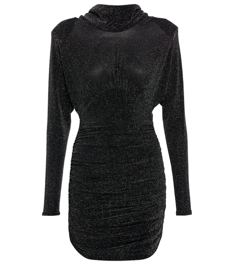Lamé minidress