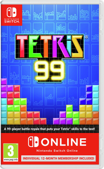 Tetris 99 Nintendo Switch Game & NSO Subscription