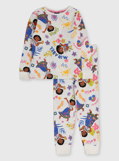 Disney Encanto Cream Mirabel Pyjamas - 2-3 years