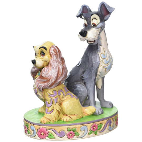 Disney Traditions Lady and The Tramp 60th Anniversary Figurine