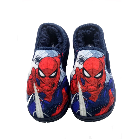 (12 UK Infant) Boys Spiderman Slippers Slip On Size 8-2 Girls