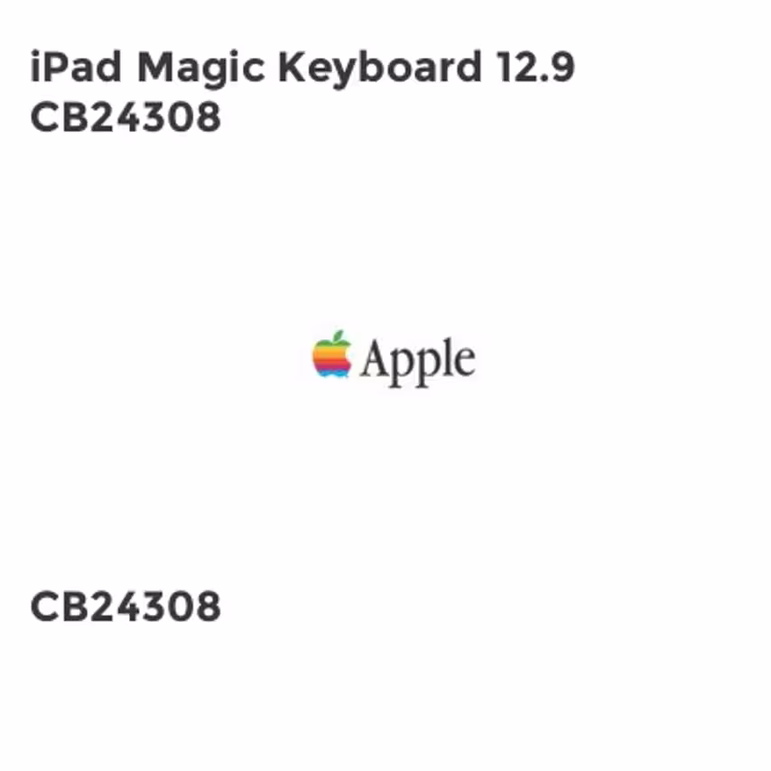 Apple iPad Magic Keyboard 12.9 CB24308