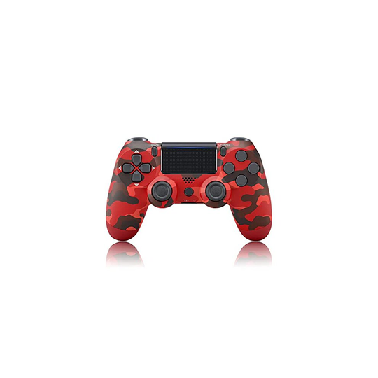 Corofis Ps-4 Controller Wireless,Red Camo Dual Vibration Remote Gamepad Joystick,Compatible with Playstation 4/Pro/Slim Console,with Chargin