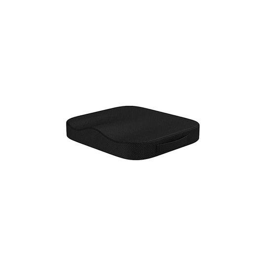 life hall Portable Seat Cushion Orthopedic Memory Foam Coccyx Lower Seat Cushion for Office Car Seats Back Pain Relief Cushion Great Office Chair