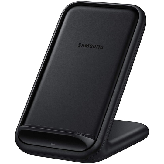 Samsung Original Wireless Charging Stand 15 W with Mains Adaptor - EP-N5200TBEGGB