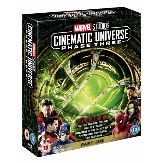 Marvel Studios Cinematic Universe Phase 3 (5 Films) Blu-Ray [2018]