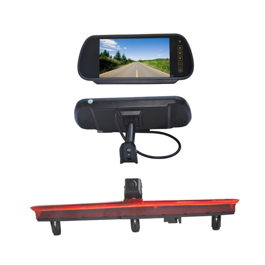 7 Inch Replacement Rear View Screen Display & Reverse Camera for Volkswagen VW T5 Transporter Van