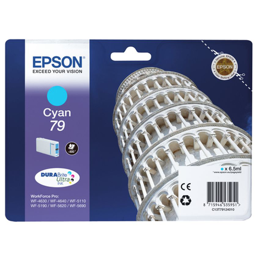Epson Ink Low Volume Single Cyan 79 DURABrite Ultra Ink