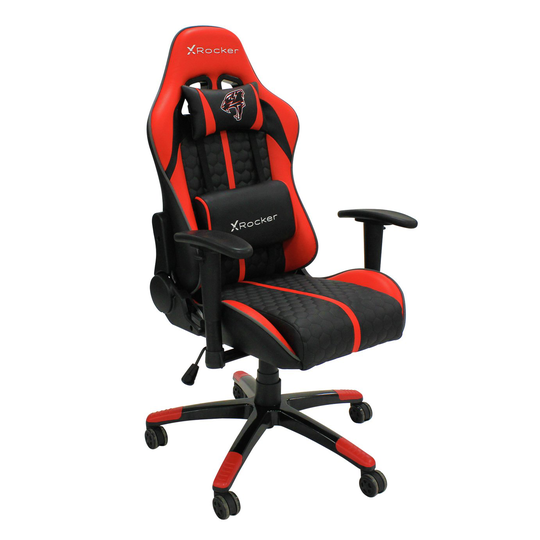 X Rocker Arteon Faux Leather Junior Gaming Chair - Red