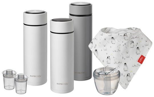 Nuby Rapid Cool Bottle Set