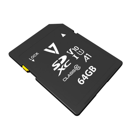 V7 64GB SDXC V10 U1 A1 CL10 Uhdmax CA06016- you get 14