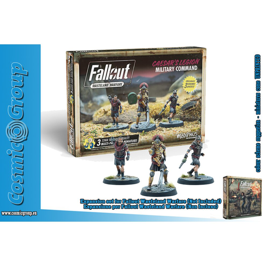 Modiphius Fallout Wasteland Warfare New Vegas Caesars Leg Military Comm
