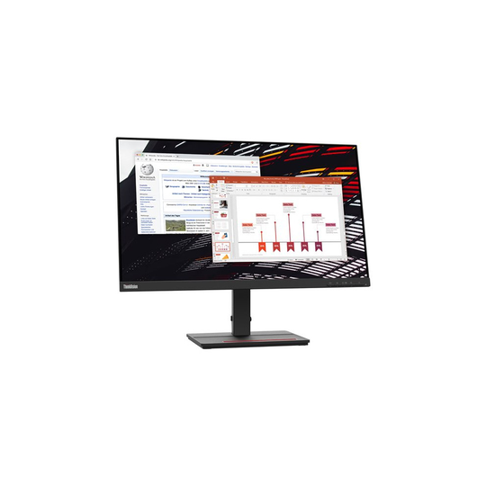 Lenovo ThinkVision S24e-20 - LED monitor - 23.8" (23.8" viewable) - 1920 x 1080 Full HD (1080p) - VA - 250 cd/m - 3000: