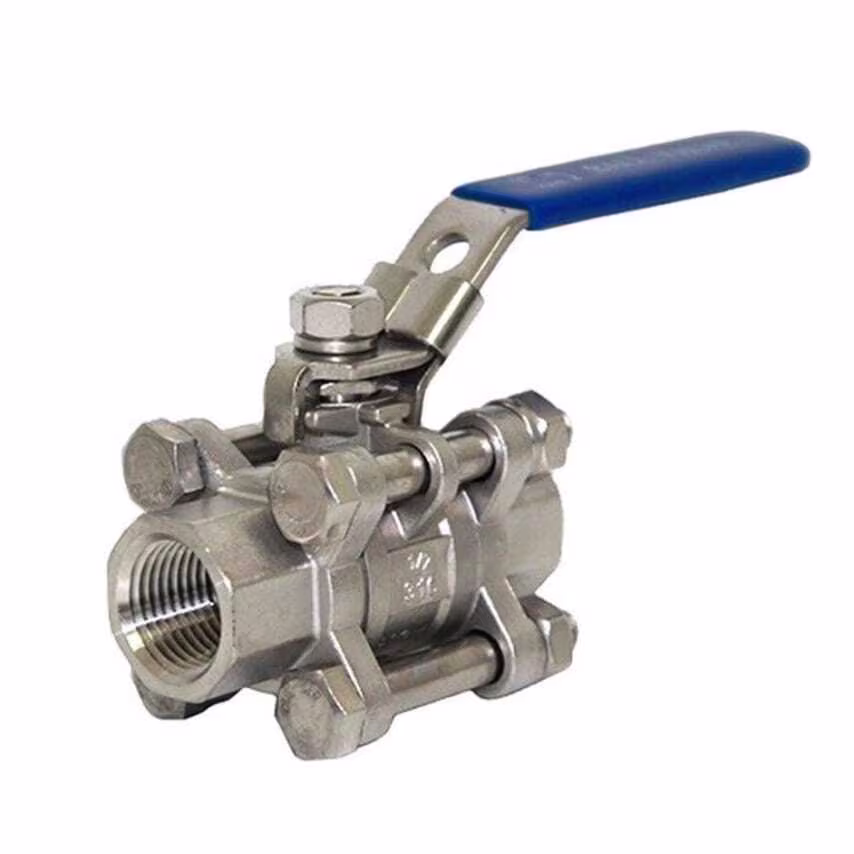 Eco Ball Valve Stainless Steel Ball Valve 3 Piece 2" BSP Thread