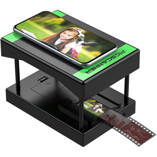Rybozen Mobile Film and Slide Scanner, Converts 35mm Slides &Negatives