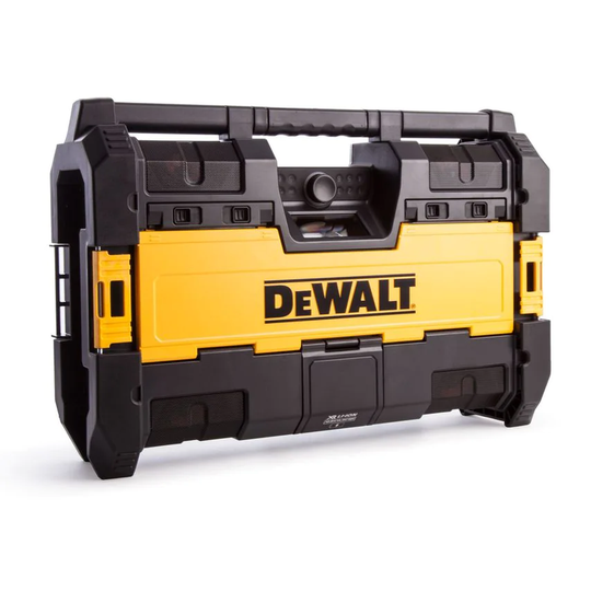 DeWalt DWST1-75663 TouchSystem Radio Dab+ with 6 Speakers, Bluetooth and USB
