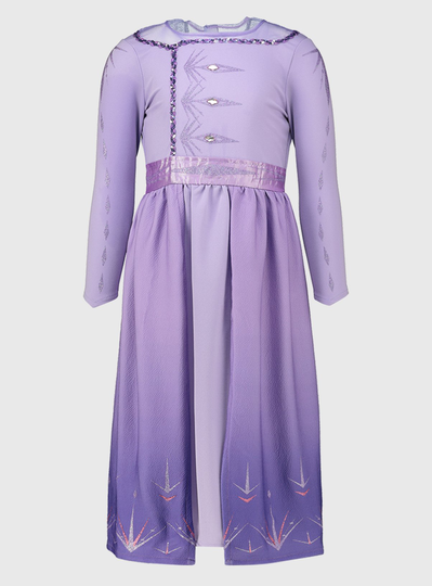 Disney Frozen 2 Purple Elsa Dress - 3-4 Years