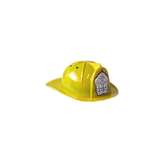 Children Kids Yellow Firemans Fire Fighter Costume Role Pretend Play Toy Hat