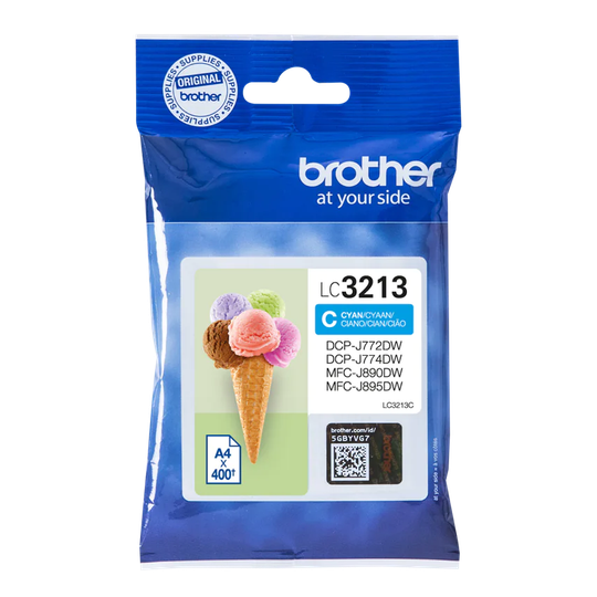Brother Brother Cyan Ink Cartridge 10ml - LC3213C