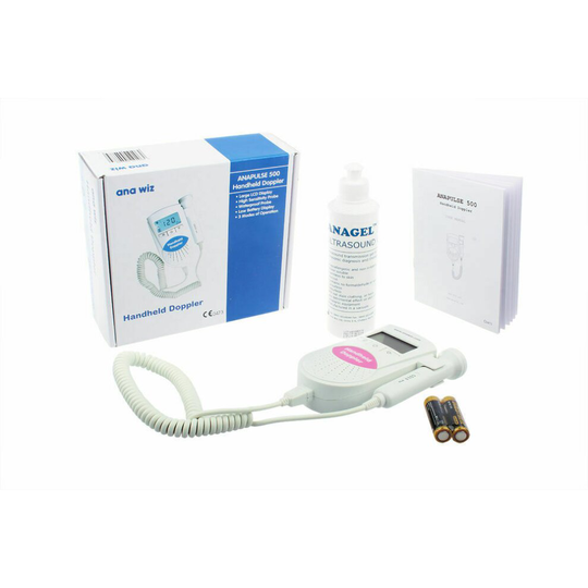 Fetal Doppler Heart Monitor 3Mhz Backlit LCD Display