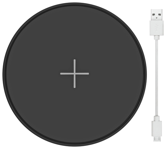 Juice Pad Qi Enabled 10W Wireless Charger - Black