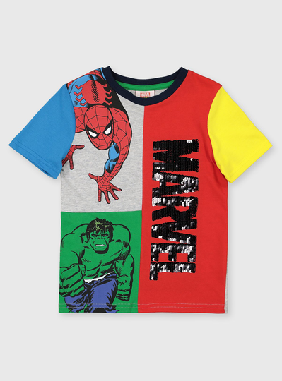 Marvel Spider-Man & The Hulk T-Shirt - 1-1.5 years