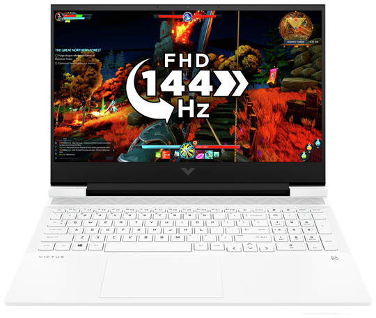 HP Victus 16.1in i5 16GB 512GB RTX3050Ti Gaming Laptop White