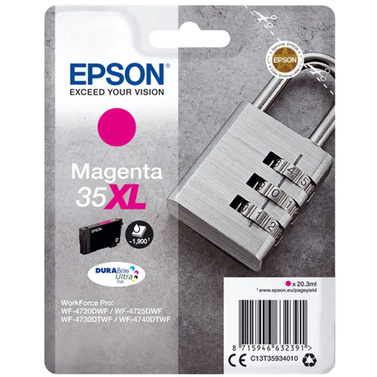 Epson Singlepack Magenta 35Xl- you get 6