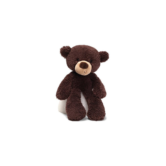 GUND Fuzzy Teddy Bear Stuffed Animal Plush, Chocolate Brown, 13.5
