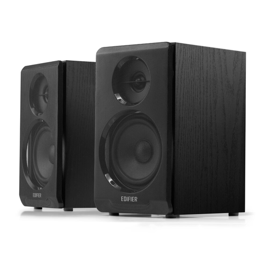 Edifier R33BT Active 2.0 Bluetooth Bookshelf Speaker Set - Black
