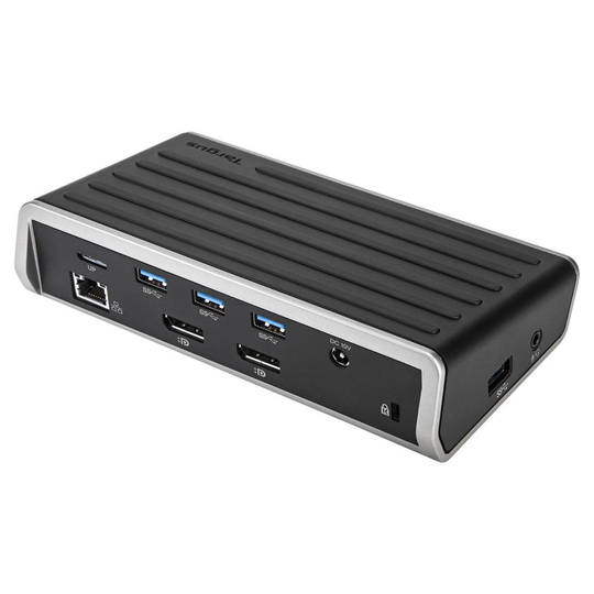 Targus Universal Dual 2k DisplayPort Docking Station - Black (DOCK150EUZ)