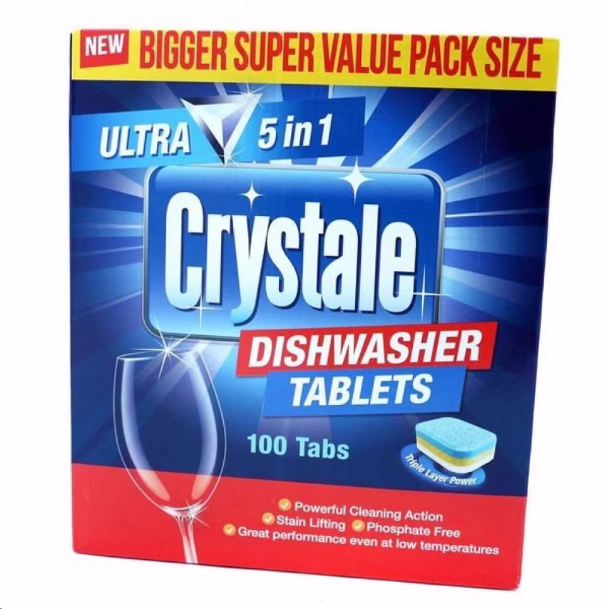 Crystale Crystale Dishwasher Tablets 100's