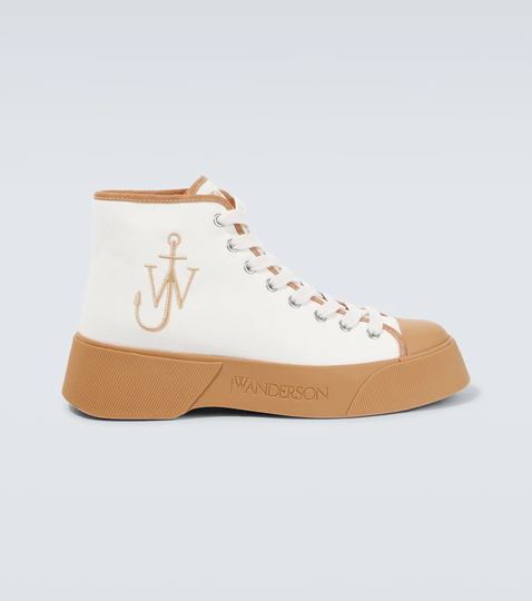 Logo platform sneakers