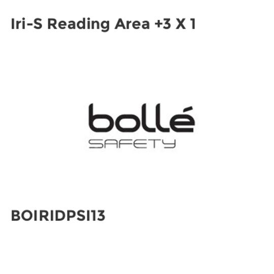Bolle IRI-s Reading Area +3 x 1