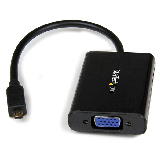 Startech Micro HDMI to VGA Adapter Converter- you get 5