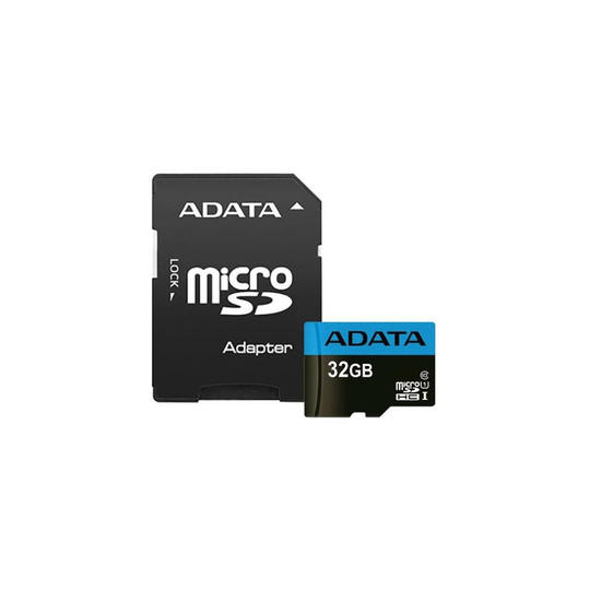 ADATA 32GB High Capacity Micro SD Card with SD Adapter, Class 10