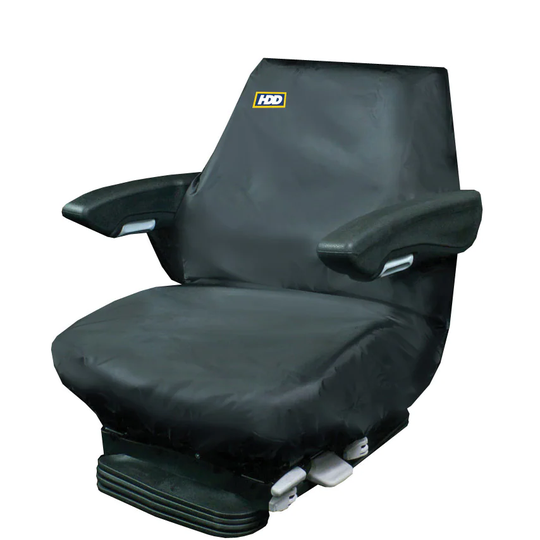 HDD Tractor Seat Cover Large Black - 93 x 60cm