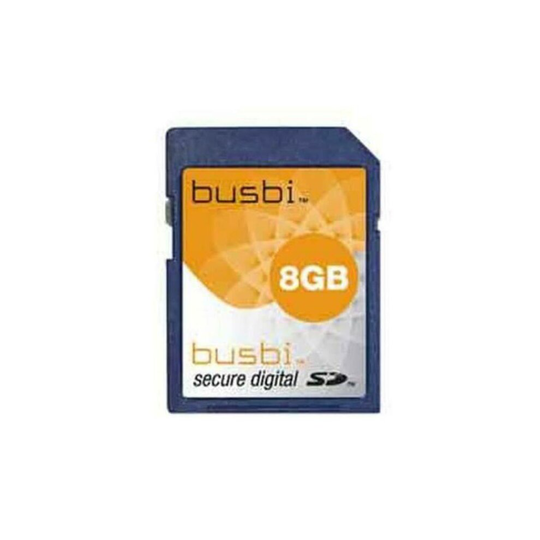 Busbi 8GB SD Card Class-4 + Jewel Case - BUSSD0080HC