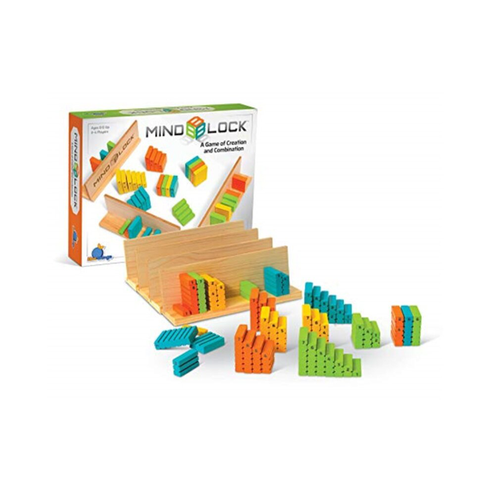 Blue Orange Mindblock Brown