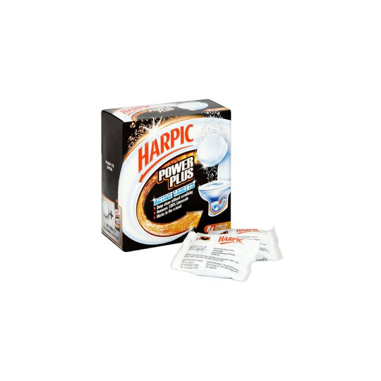 Harpic Power Plus Toilet Cleaning Tablets 8 x 25g Case of 4