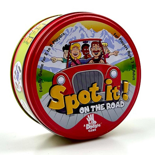 (Spot it On The Road) Spot it Card Game For Family Kids Educational Party Game Fun 5 Games In 1
