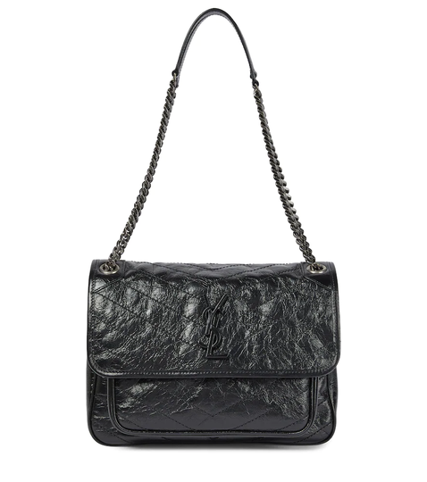 Medium Niki leather shoulder bag