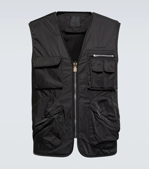 Padded technical vest