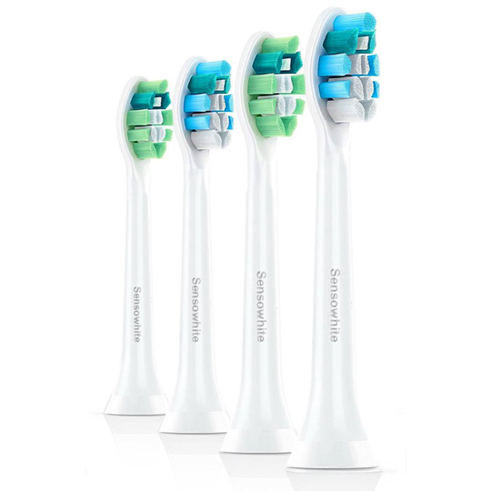 4 Pack Replacement Toothbrush Heads for Philips Sonicare ProResults fits DiamondClean EasyClean Adaptiveclean & Healthy Gums