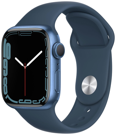 Apple Watch Series 7 GPS 45mm Blue Alu Case/Sport Band