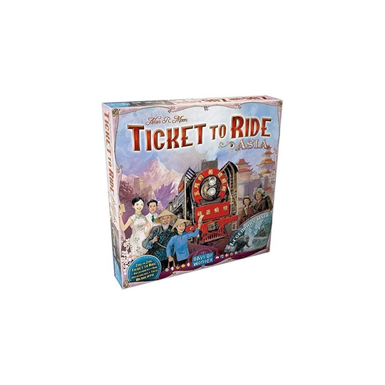 Days of Wonder Ticket To Ride Expansion Asia Map Collection