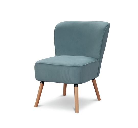 Habitat Eppy Fabric Accent Chair - Blue